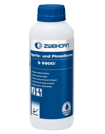 Spritz-und Pinselbeize S 9900/KI 4021 1 ltr - Zweihorn